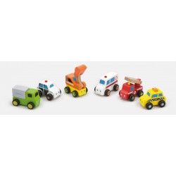 Set de 6 minivehicule -...