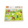 Puzzle animale de la ferma