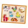 Puzzle cu manere - animale