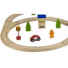 Set de trenulete din 49 de piese