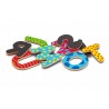 Set de litere si numere magnetice (77 piese)