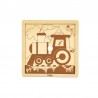 Puzzle din 9 piese mari - tren
