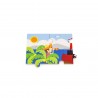 Puzzle din lemn din 16 piese - pirati