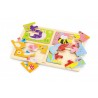 Puzzle 4 in 1 - Insecte