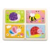 Puzzle 4 in 1 - Insecte
