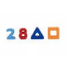 Puzzle 3D Numere si forme, Viga
