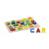 Puzzle 3D Litere mari, Viga