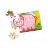Puzzle conectabil 4 in 1 - Ferma, Viga
