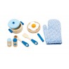Set accesorii pentru gatit - albastru