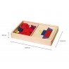Set mozaic Tangram din lemn cu modele, Viga