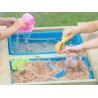 Masa de picnic senzoriala cu bancute si loc pentru nisip si apa (T3), Wendi Toys