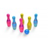 Set de bowling din lemn Skittles Jr., BS Toys