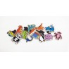 Set animale din lemn magnetice
