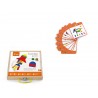 Set magnetic - forme geometrice din lemn cu cutie