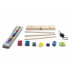 Joc de stivuire Turnuri din margele logice, BS Toys