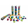Joc de stivuire Turnuri din margele logice, BS Toys