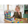 Joc de stivuire Turnuri din margele logice, BS Toys