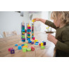 Joc de stivuire Turnuri din margele logice, BS Toys