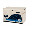 Cutie de depozitare XXL pentru camera copiilor, Balena, 3 Sprouts