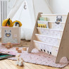 Raft organizator de carti pentru copii, Elefant, 3 Sprouts