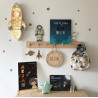 Lampa LITTLE LIGHTS Racheta, Grey Wood