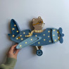 Lampa LITTLE LIGHTS Aeroplan, Denim Blue