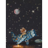 Lampa LITTLE LIGHTS Aeroplan, Denim Blue