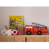 Lampa LITTLE LIGHTS Masina de pompieri, Red