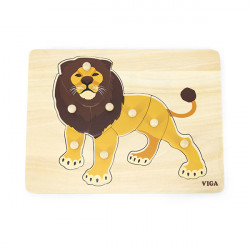 Puzzle Montessori, Leu, Viga