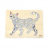 Puzzle Montessori, Pisica, Viga