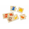 Puzzle sortator - Animale si hrana, Viga