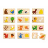 Puzzle sortator - Animale si hrana, Viga