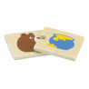 Puzzle sortator - Animale si hrana, Viga