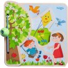 Carte din lemn pentru bebelusi - Anotimpurile, Haba