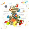 Zebra Zeddy, jucarie interactiva cu activitati, Dolce