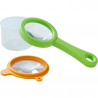 Pahar 3 in 1 cu lupa Terra Kids, Haba