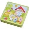 Cutie cu joc magnetic - Ferma lui Peter si Pauline, Haba
