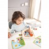 Puzzle din lemn in straturi - Anotimpurile, Haba