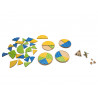 Roteste si potriveste, joc cu spinnere, BS Toys