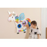 Jucarie de perete cu activitati, Unicorn, Viga