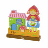 Puzzle magnetic Scufita Rosie, Viga