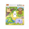 Puzzle senzorial Animale din padure, Viga