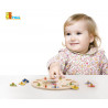 Puzzle ceas, Viga