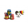 Fotbal cu conserve, joc de tras la tinta, BS Toys