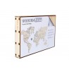 Harta lumii puzzle 3D de perete (L)