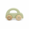 Masinuta din lemn verde cu design vintage, PolarB Viga