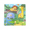 Puzzle cu manere - Animale salbatice in habitat, Viga