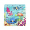 Puzzle cu manere - Animale marine in habitat, Viga