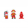 Set de accesorii trenulete - Statie de pompieri, Viga