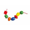 Set 90 de margele din lemn de insirat, Viga
